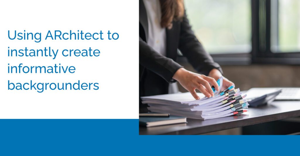 Learning Series Webinar Recap: A Brief on Briefing Books | ARInsights