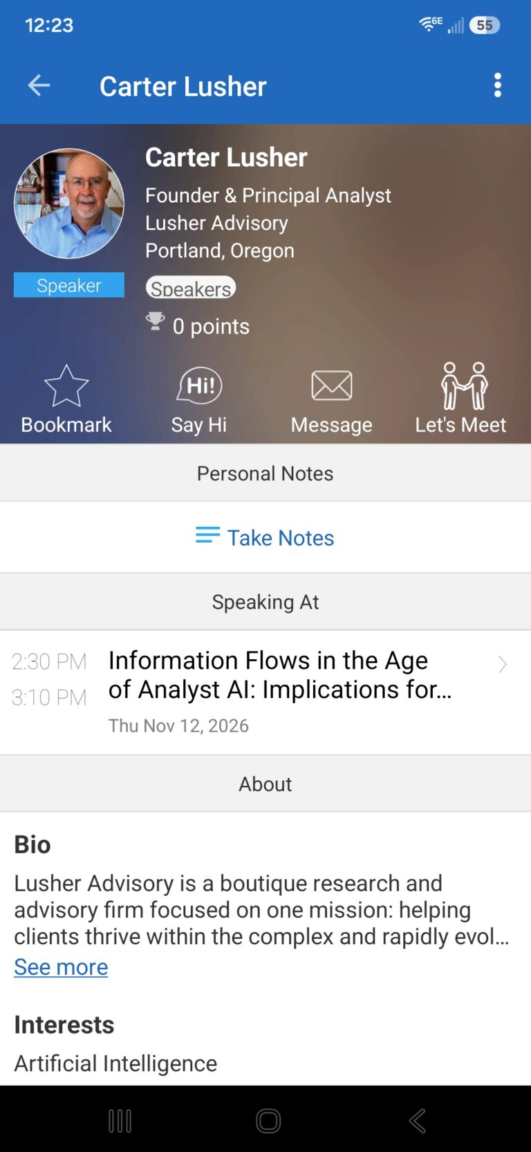 Whova Attendee